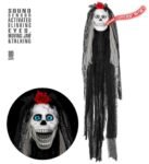 05822_nc__05822_a Sound sensor activated BLINKING EYES & MOVING JAW TALKING ANIMATED BRIDE’S SKULL 80 cm – speaks 3 different rhymes function (3 x AAA batteries included)